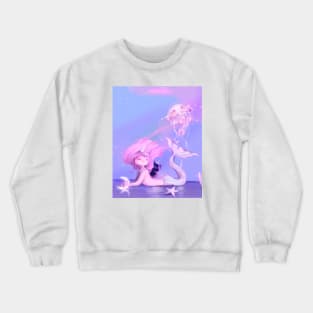 Little M and a Jellyfish Crewneck Sweatshirt